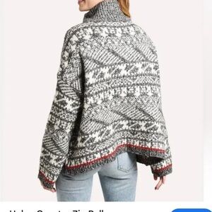Line / Anthropologie oversized winter sweater ❤️